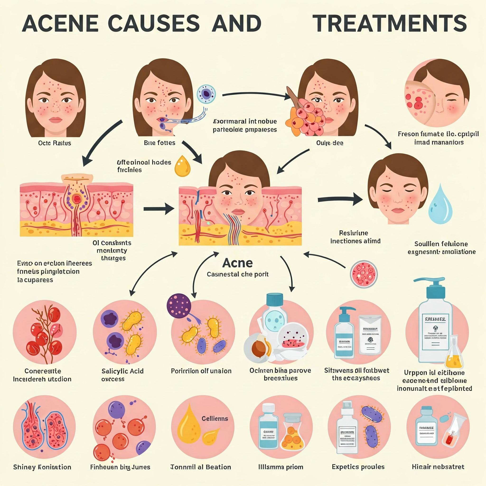 Acne: causes and treatments