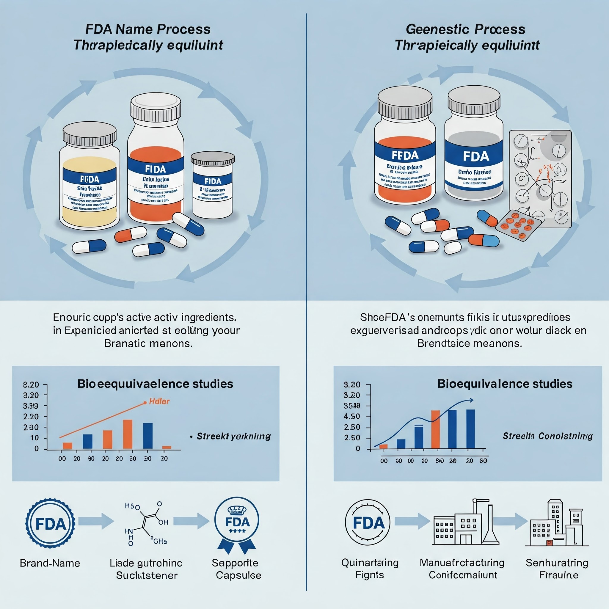 How does FDA ensure generic medicines work the same as brand-name medicines?