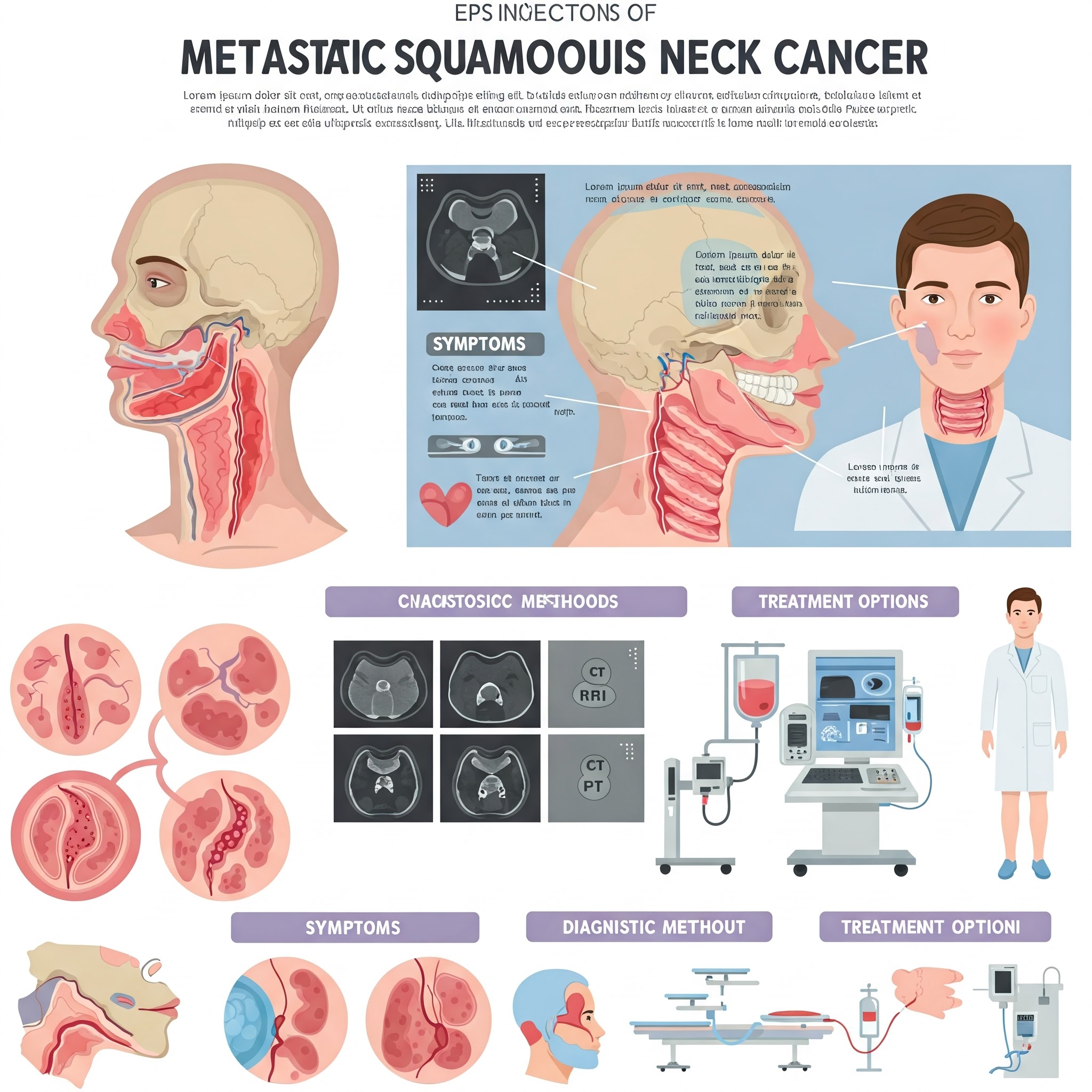 Metastatic Squamous Neck Cancer: Symptoms, Diagnosis, and Treatment Options