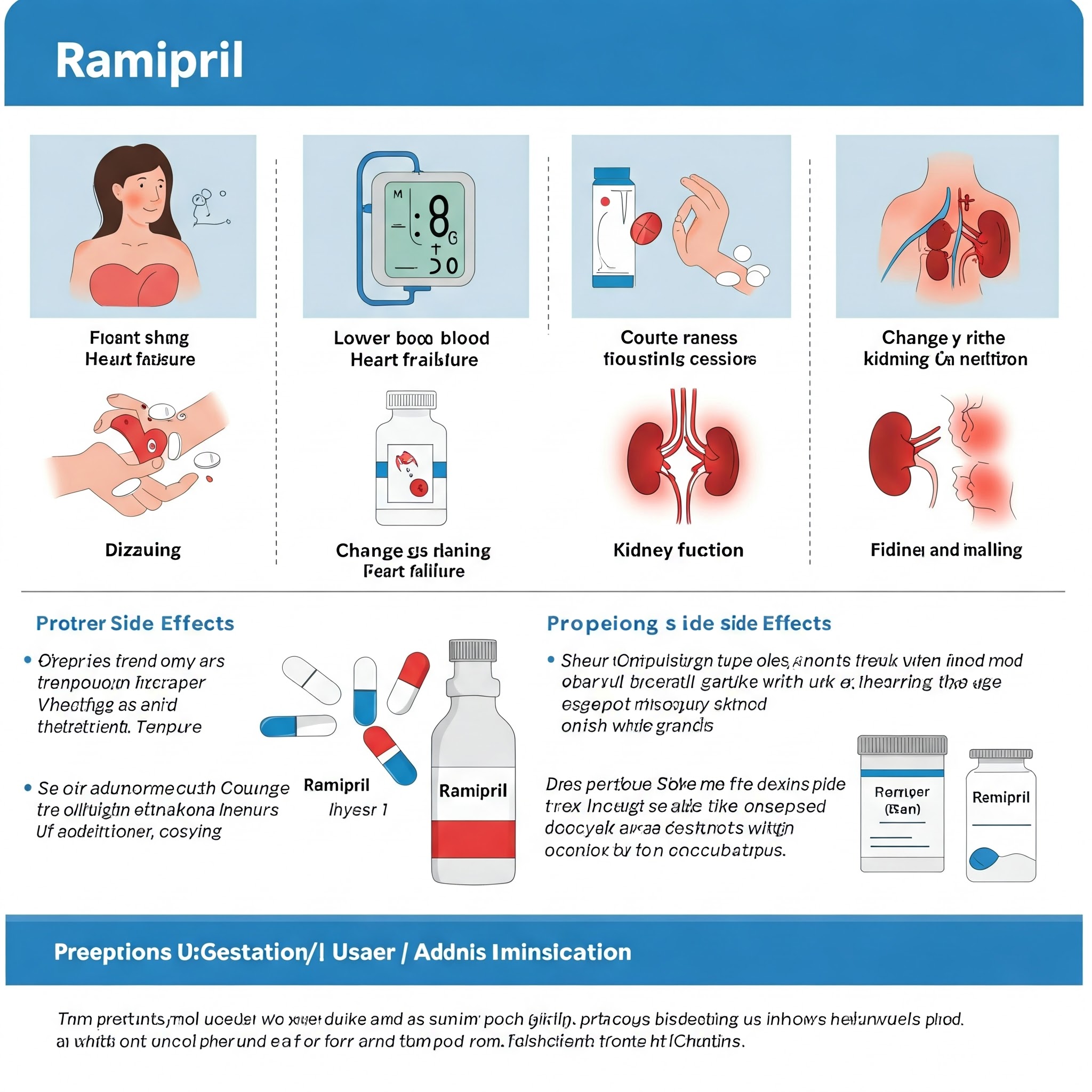 Ramipril: Uses, side effects and how to take it