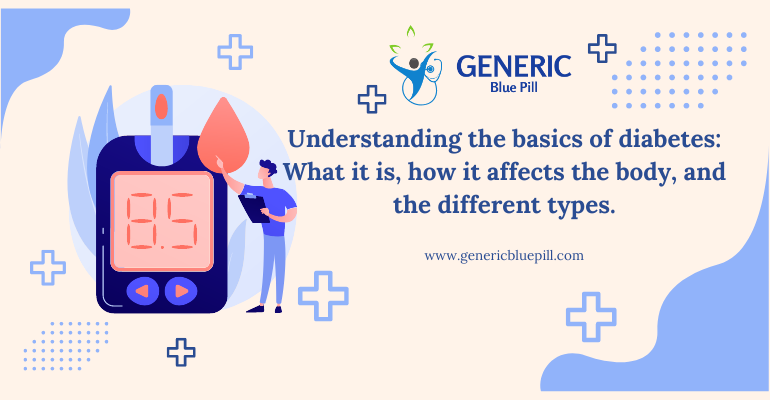 Understanding the basics of diabetes: What it is, how it affects the body, and the different types