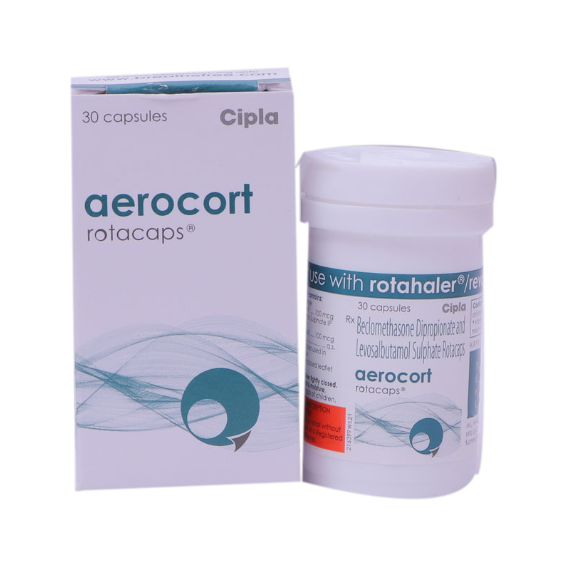 Aerocort Rotacaps 100/100Mcg