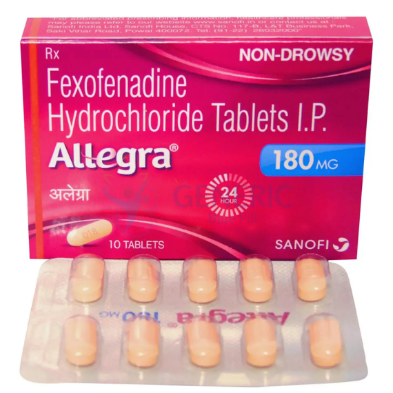 Allegra 180 Mg