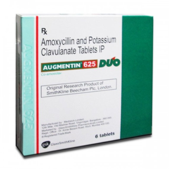 Augmentin 500+125Mg