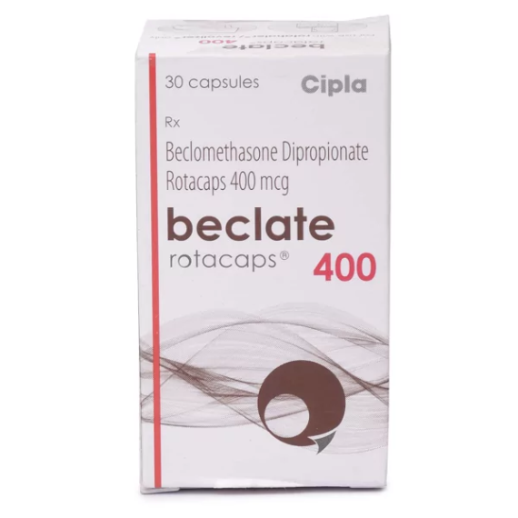 Beclate Rotacaps 400 Mcg