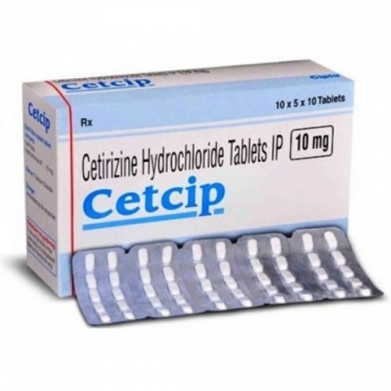 Cetcip 10 Mg (Cetirizine)