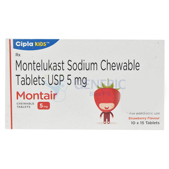 Montair 5 Mg Chewable Tablet