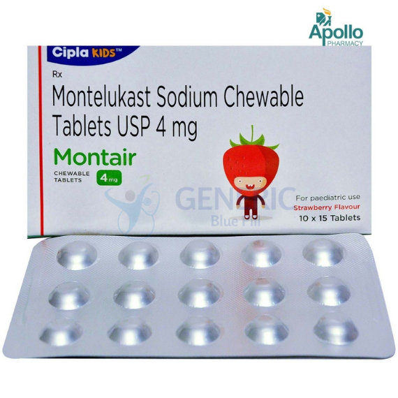 Montair Chew Tab 4 Mg